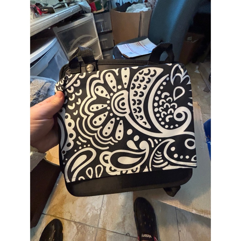 Thirty One Oh Snap Pocket in Black Playful Parade